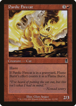 Pardic Firecat [Odyssey] | Mindsight Gaming