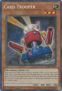 Card Trooper [BLRR-EN053] Secret Rare | Mindsight Gaming