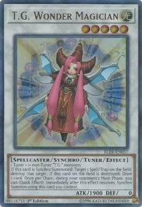 T.G. Wonder Magician [BLRR-EN057] Ultra Rare | Mindsight Gaming