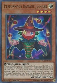 Performage Damage Juggler [BLRR-EN059] Ultra Rare | Mindsight Gaming