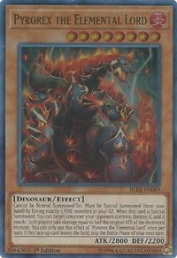 Pyrorex the Elemental Lord [BLRR-EN069] Ultra Rare | Mindsight Gaming