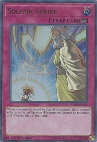 Solemn Strike [BLRR-EN102] Ultra Rare | Mindsight Gaming