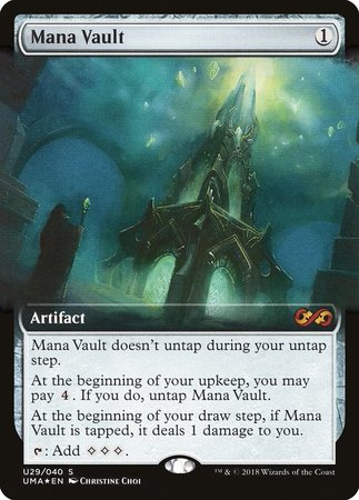 Mana Vault [Ultimate Box Topper] | Mindsight Gaming