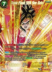 Triple Flash SS4 Son Goku (SPR) [BT4-003] | Mindsight Gaming