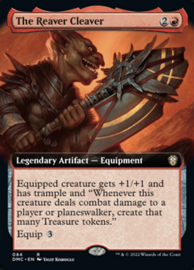 The Reaver Cleaver (Extended Art) [Dominaria United Commander] | Mindsight Gaming