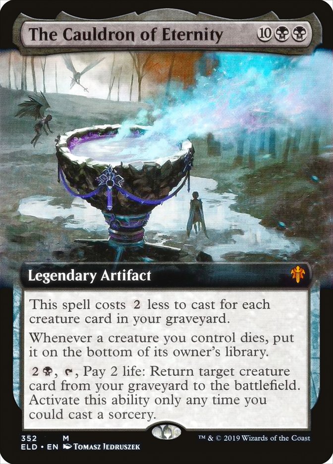 The Cauldron of Eternity (Extended Art) [Throne of Eldraine] | Mindsight Gaming