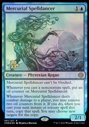 Mercurial Spelldancer [Phyrexia: All Will Be One Prerelease Promos] | Mindsight Gaming