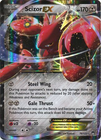 Scizor EX (76/122) (Jumbo Card) [XY: BREAKpoint] | Mindsight Gaming