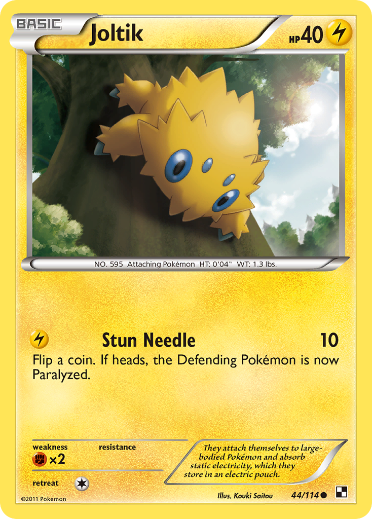 Joltik (44/114) [Black & White: Base Set] | Mindsight Gaming