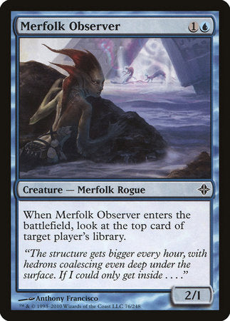 Merfolk Observer [Rise of the Eldrazi] | Mindsight Gaming