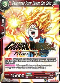 Determined Super Saiyan Son Goku (Titan Player Stamped) [BT3-005] | Mindsight Gaming