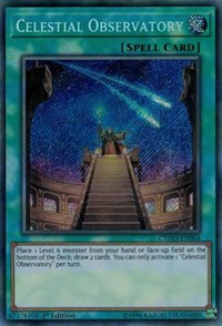 Celestial Observatory [CYHO-EN064] Secret Rare | Mindsight Gaming