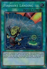 Pinpoint Landing [CYHO-EN081] Secret Rare | Mindsight Gaming