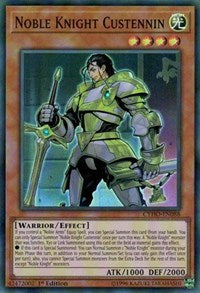 Noble Knight Custennin [CYHO-EN088] Super Rare | Mindsight Gaming