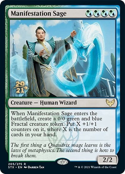 Manifestation Sage [Strixhaven: School of Mages Prerelease Promos] | Mindsight Gaming