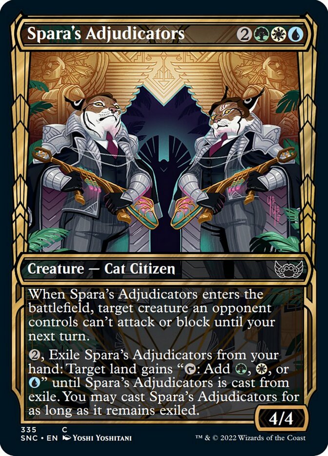 Spara's Adjudicators (Showcase Golden Age) [Streets of New Capenna] | Mindsight Gaming