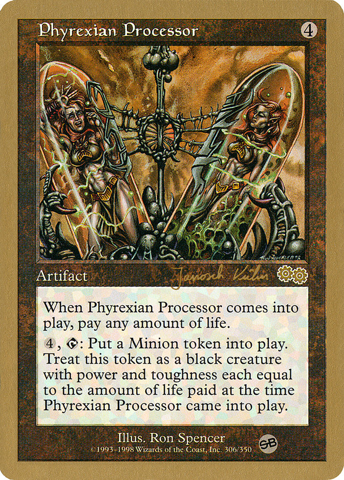 Phyrexian Processor (Janosch Kuhn) (SB) [World Championship Decks 2000] | Mindsight Gaming