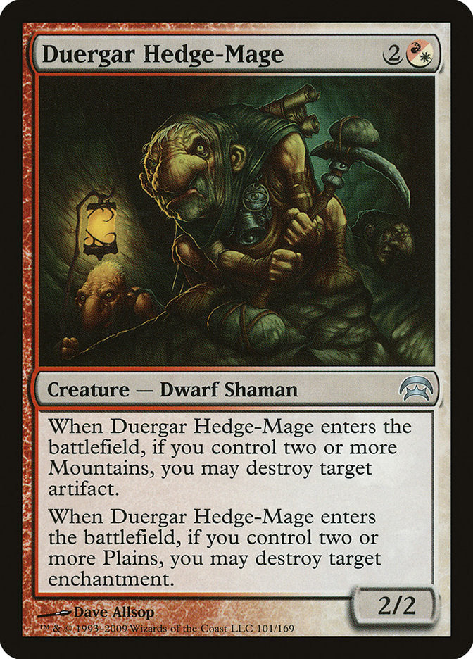 Duergar Hedge-Mage [Planechase] | Mindsight Gaming