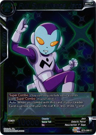 Full Surveillance Jaco (BT5-088) [Miraculous Revival] | Mindsight Gaming