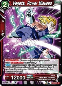 Vegeta, Power Misused [TB2-006] | Mindsight Gaming