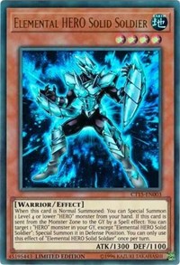 Elemental HERO Solid Soldier [CT15-EN003] Ultra Rare | Mindsight Gaming