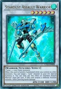 Stardust Assault Warrior [CT15-EN008] Ultra Rare | Mindsight Gaming