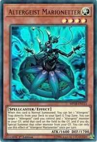 Altergeist Marionetter [MP18-EN113] Ultra Rare | Mindsight Gaming