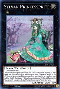 Sylvan Princessprite [MP18-EN026] Super Rare | Mindsight Gaming