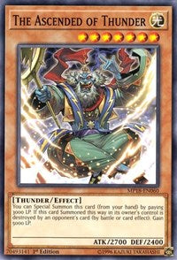 The Ascended of Thunder [MP18-EN060] Short Print | Mindsight Gaming