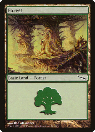 Forest (304) [Mirrodin] | Mindsight Gaming