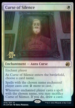 Curse of Silence [Innistrad: Midnight Hunt Prerelease Promos] | Mindsight Gaming