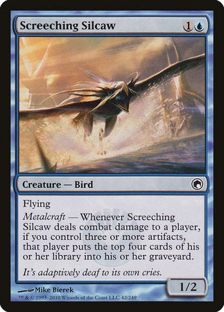 Screeching Silcaw [Scars of Mirrodin] | Mindsight Gaming