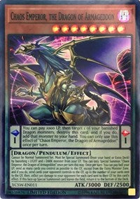 Chaos Emperor, the Dragon of Armageddon (SR) [YCSW-EN011] Super Rare | Mindsight Gaming