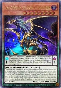 Chaos Emperor, the Dragon of Armageddon (UR) [YCSW-EN011] Ultra Rare | Mindsight Gaming