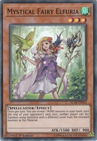 Mystical Fairy Elfuria [AC18-EN010] Super Rare | Mindsight Gaming