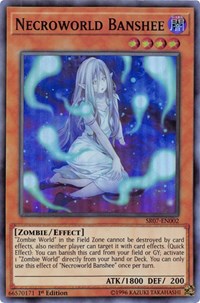 Necroworld Banshee [SR07-EN002] Super Rare | Mindsight Gaming