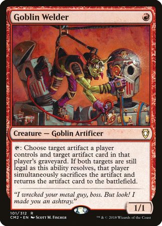 Goblin Welder [Commander Anthology Volume II] | Mindsight Gaming