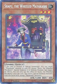 Shafu, the Wheeled Mayakashi [HISU-EN030] Secret Rare | Mindsight Gaming