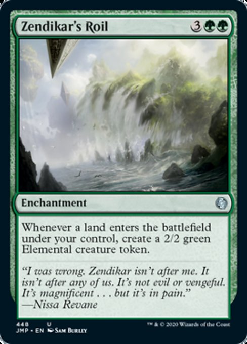 Zendikar's Roil [Jumpstart] | Mindsight Gaming