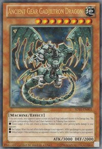 Ancient Gear Gadjiltron Dragon (Oversized) (Machine Madness) [SD10-EN001] Promo | Mindsight Gaming