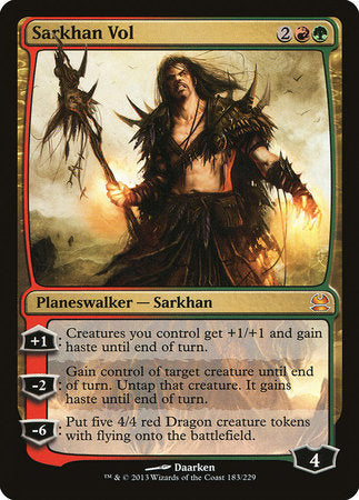 Sarkhan Vol [Modern Masters] | Mindsight Gaming