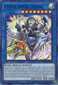 Cyber Angel Izana [LED4-EN012] Super Rare | Mindsight Gaming