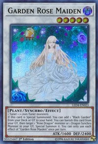 Garden Rose Maiden [LED4-EN023] Ultra Rare | Mindsight Gaming