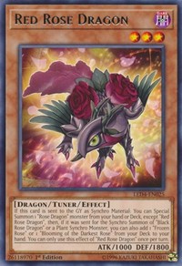 Red Rose Dragon [LED4-EN025] Rare | Mindsight Gaming