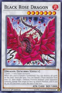 Black Rose Dragon [LED4-EN028] Common | Mindsight Gaming