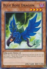 Blue Rose Dragon [LED4-EN031] Common | Mindsight Gaming