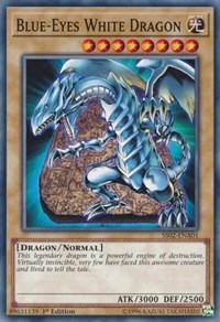 Blue-Eyes White Dragon [SS02-ENA01] Common | Mindsight Gaming