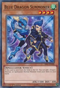 Blue Dragon Summoner [SS01-ENA08] Common | Mindsight Gaming