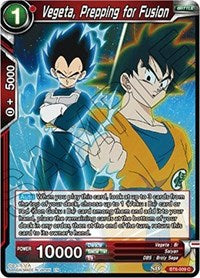 Vegeta, Prepping for Fusion [BT6-009] | Mindsight Gaming