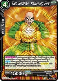 Tien Shinhan, Returning Fire [BT6-111] | Mindsight Gaming